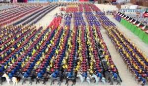 Montreuil : un champ de bataille composé de 20 000 Playmobil !
