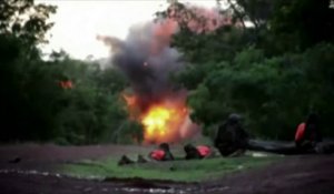 Violents combats de l'armée française en Centrafrique