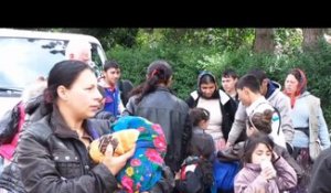 Une famille rom expulsée à Tourcoing