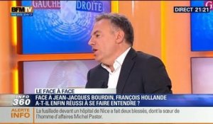 Duel Direct Gauche - Direct Droite: Face à Jean-Jacques Bourdin, François Hollande a-t-il réussi à se faire entendre ? - 06/05