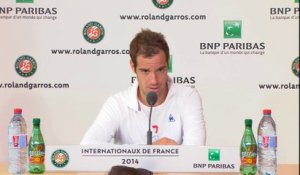 Roland-Garros - Gasquet : "Pas au top du tout"