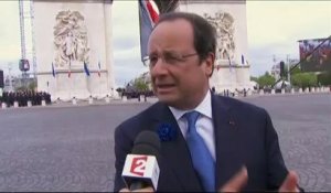 "Sortir de l'Europe, c'est sortir de l'Histoire" pour François Hollande