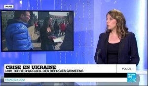 Ukraine - À Lviv, des déplacés de Crimée espèrent rejoindre l'UE