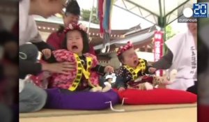 Un coucours de pleurs de bébés organisé au Japon