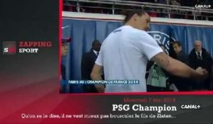 Zap'Sport : Ibrahimovic père protecteur, Les larmes du MVP Durant