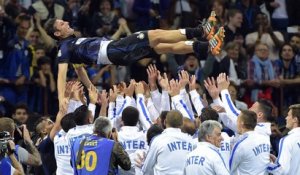 Ovation pour le dernier match de Javier Zanetti à San Siro