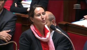 S. Royal répond à la QAG de J. Aubert au sujet de la loi sur la transition énergétique