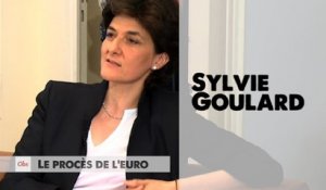 Procès de l'euro - Sylvie Goulard : "Les problèmes seraient les mêmes avec le franc"