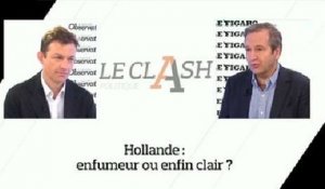 Le Clash Figaro-Nouvel Obs : Hollande enfumeur ou enfin clair ?