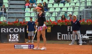 WTA Rome - Jankovic sort Radwanska