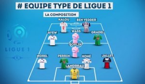 L'équipe type de la 38e journée de Ligue 1 !
