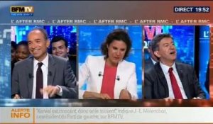 BFM Politique: L'After RMC: Jean-François Copé et Jean-Luc Mélenchon répondent aux questions de Véronique Jacquier - 18/05 6/6