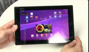 Sony Xperia Z2 Tablet : vidéotest d'une tablette 10 pouces et étanche