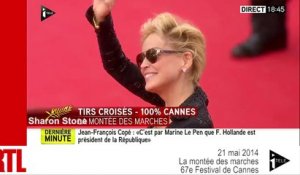 VIDÉO - Festival de Cannes 2014 : Sharon Stones et Bérénice Bejo brillent sur la Croisette