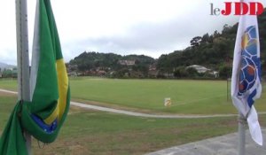 Visite du Clairefontaine brésilien avec Bebeto