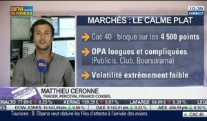 Le Match des Traders: Mathieu Ceronne VS Stéphane Ceaux-Dutheil, dans Intégrale Placements – 23/05