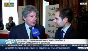 Atos: Rachat du groupe Bull: Thierry Breton, dans Intégrale Bourse – 26/05