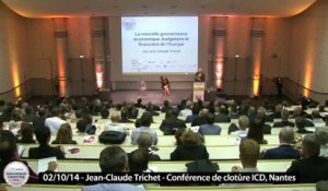 Conférence de Jean-Claude Trichet à l'ICD