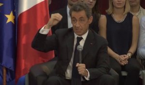 Nicolas Sarkozy s'exprime au sujet des modifications à apporter à l'UMP
