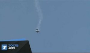 Un avion se crashe lors d'un spectacle aérien