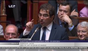 Christian Jacob : "La réforme territoriale est préparée entre barons et baronnes du PS !"