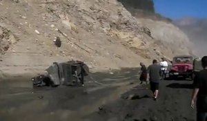 Jeep coincée dans la boue... pour toujours!