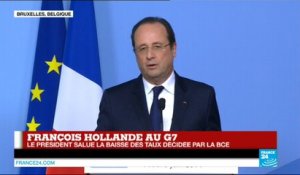 François Hollande : "L'Afrique est un gisement de croissance et de potentialités de développement"