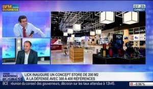 Le Blackphone, un smartphone ultra sécurisé, sera commercialisé dans les boutiques Lick dès cet été, Stéphane Bohbot, dans GMB - 05/06