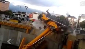 Accident spectaculaire au Venezuela