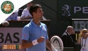 N. Djokovic v. E. Gulbis 2014 French Open Men's SF Highlights