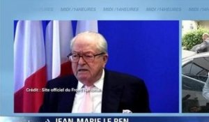 Jean-Marie Le Pen: "Je vous mets au défi de trouver une déclaration antisémite dans mes 60 ans de vie publique" - 08/06
