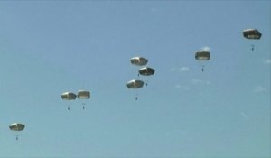 D-Day : 900 parachutistes au-dessus de Sainte-Mère-Église