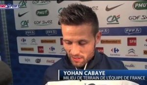 Football / Equipe de France / Cabaye : "Ne pas s'enflammer" 08/06