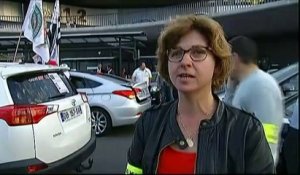 Grève des taxis : altercations à Orly