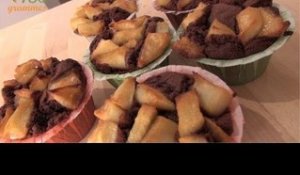 Recette de Moelleux au chocolat aux pommes - 750 Grammes