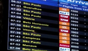 Mondial : grève dans les aéroports de Rio