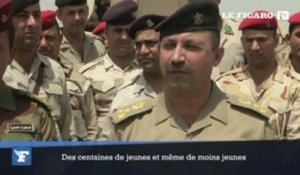 Irak : des centaines de volontaires rejoignent les rangs de l'armée