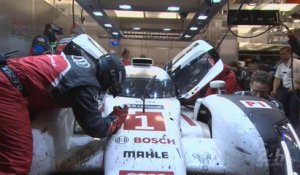 24 Heures du Mans 2014 - Problème pour l'Audi #1