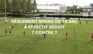 Ecole de Rugby : -14 ans et -15 ans féminine effectif réduit