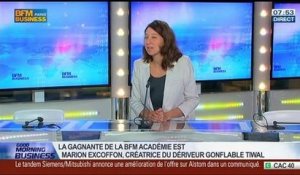 Tiwal, le grand gagnant de la BFM Académie, Marion Excoffon, dans GMB - 20/06