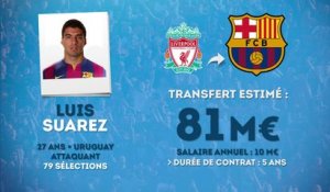 Officiel : le Barça s'offre Luis Suarez