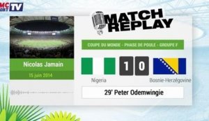 Nigeria - Bosnie : Le Match Replay avec le son RMC Sport ! 21/06