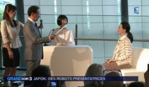 Japon : ces robots qui présentent le journal