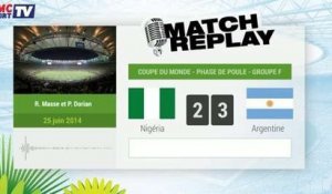 Nigeria - Argentine : Le Match Replay avec le son RMC Sport !