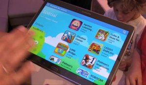 Galaxy Tab S : les tablettes premium de Samsung en vidéo
