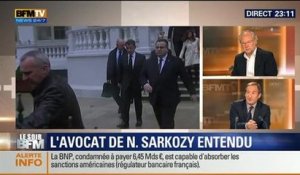Le Soir BFM: Trafic d'influence: Le retour en politique de Nicolas Sarkozy est-il compromis ? - 30/06 7/10