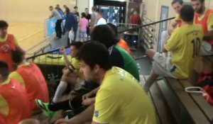 Echauffement avant le match ASCV Tourcoing Futsal VS AC Chapelain