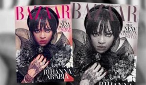 Rihanna choque en apparaissant habillée sur Harper's Bazaar Arabie