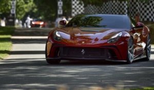 Ferrari a assuré le show au FoS de Goodwood 2014