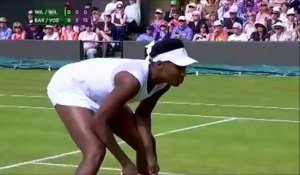 Wimbledon: L'incroyable malaise de Serena Williams
